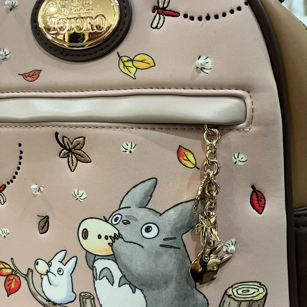 Our Universe Studio Ghibli My Neighbor Totoro Fall Foliage Mini Backpack - S.O. - Picture 2 of 8